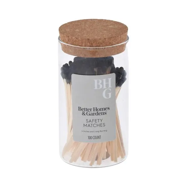 Alt view image 2 of 6 - Better Homes & Gardens Premium Wooden Safety Matches, 100 Count