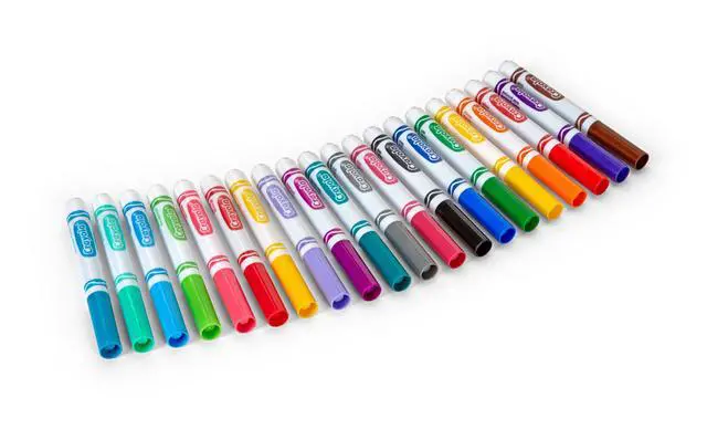 Alt view image 2 of 7 - Crayola Broad Line Markers, 20 Ct Classic Colors, School Supplies for Teachers and Kids, Classroom Supplies