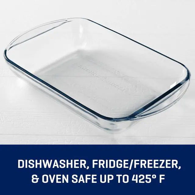 Alt view image 4 of 6 - Anchor Hocking Glass 9" by 13" Baking Dish, 3 Quart