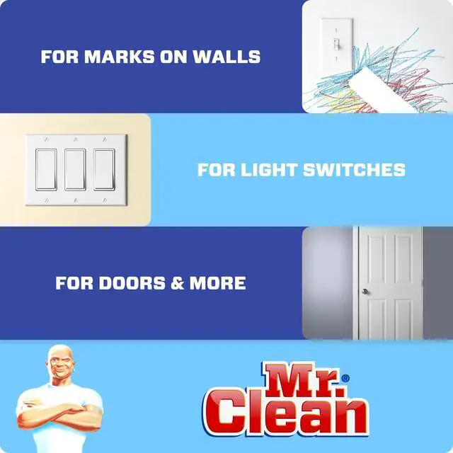 Alt view image 2 of 6 - Mr. Clean Magic Eraser Original, Cleaning Pads with Durafoam, 6 Ct