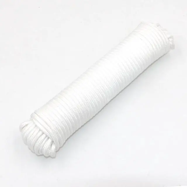 Alt view image 2 of 6 - Hyper Tough 7/32 Standard Diamond Braided Poly Clothes Line 100 feet White