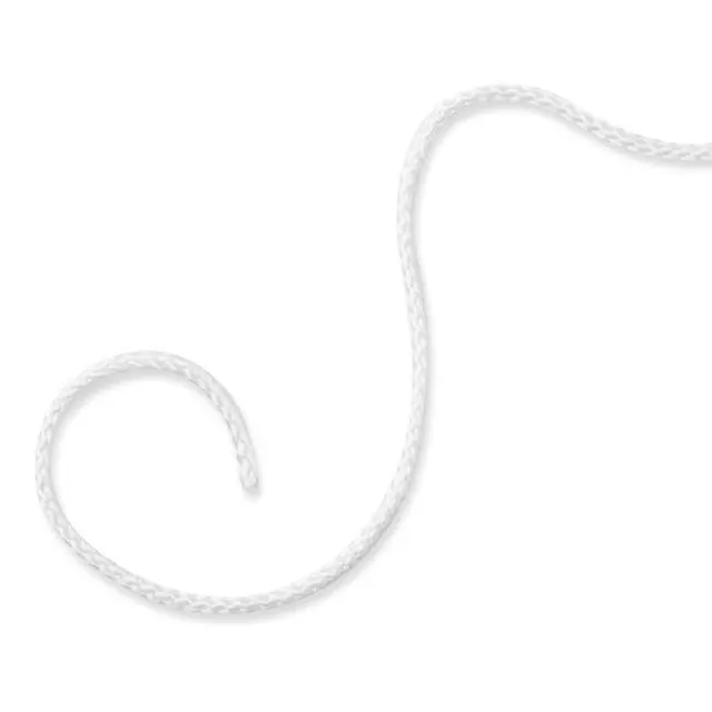 Alt view image 5 of 6 - Hyper Tough 7/32 Standard Diamond Braided Poly Clothes Line 100 feet White