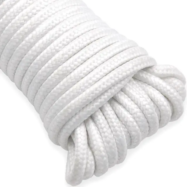 Main image of Hyper Tough 7/32 Standard Diamond Braided Poly Clothes Line 100 feet White