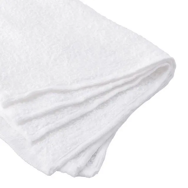 Alt view image 2 of 6 - Hyper Tough Terry Towels, 100% Cotton, 14 in x 17 in, White, 6-Pack