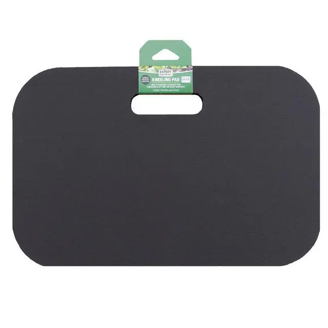 Alt view image 5 of 6 - Expert Gardener Kneeling Pad 11"x17"x5/8", Black Foam Comfort Gardening Kneeler 1 lb