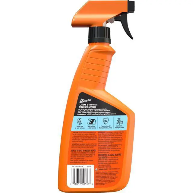 Alt view image 5 of 6 - Armor All Total Interior Detailer and Protectant Spray, 16 fl oz Bottle