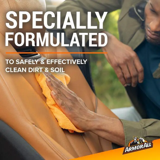 Alt view image 4 of 7 - Armor All Leather Care, Car Cleaning Spray, 16 fl oz