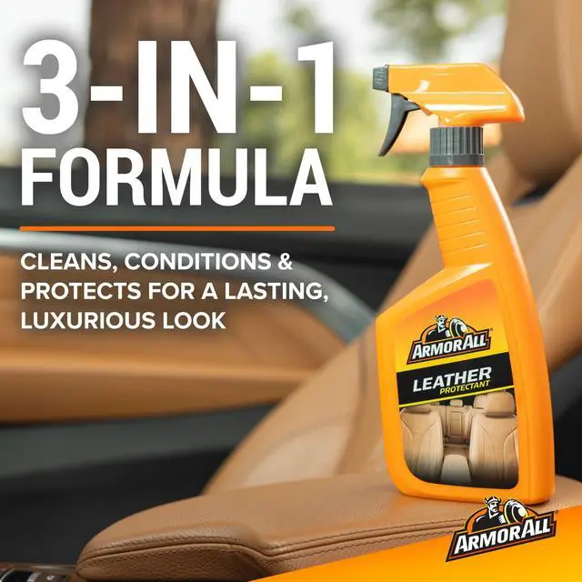 Alt view image 2 of 7 - Armor All Leather Care, Car Cleaning Spray, 16 fl oz