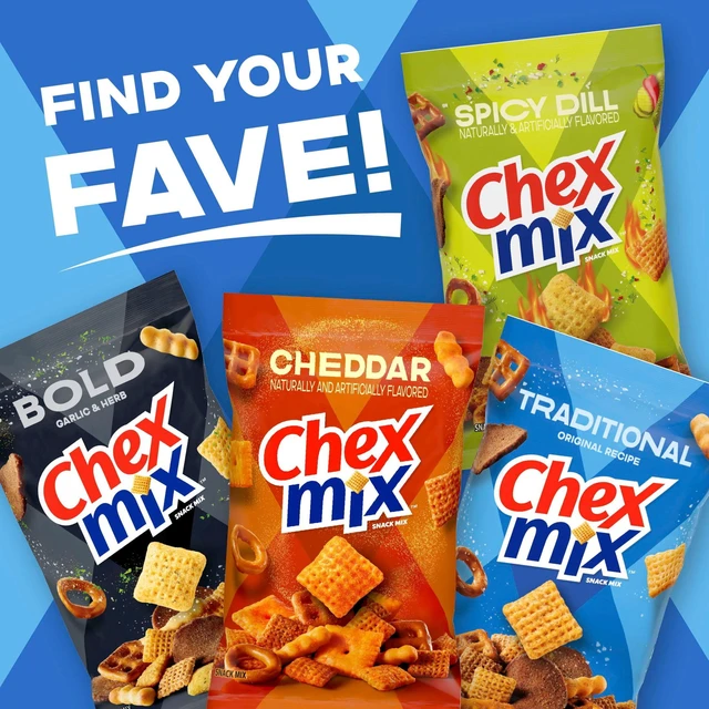 Alt view image 6 of 7 - Chex Mix Snack Mix, Traditional Original Recipe, Multipack, 10 Ct, 17.5 oz
