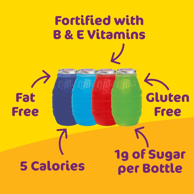 Alt view image 2 of 6 - Little HUG Fruit Barrels, Original, Shelf Stable Kids Drinks Variety Pack, 40 Count, 8 fl oz Bottles