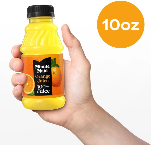 Alt view image 6 of 7 - Minute Maid Orange Juice Bottles, 10 fl oz, 6 Pack