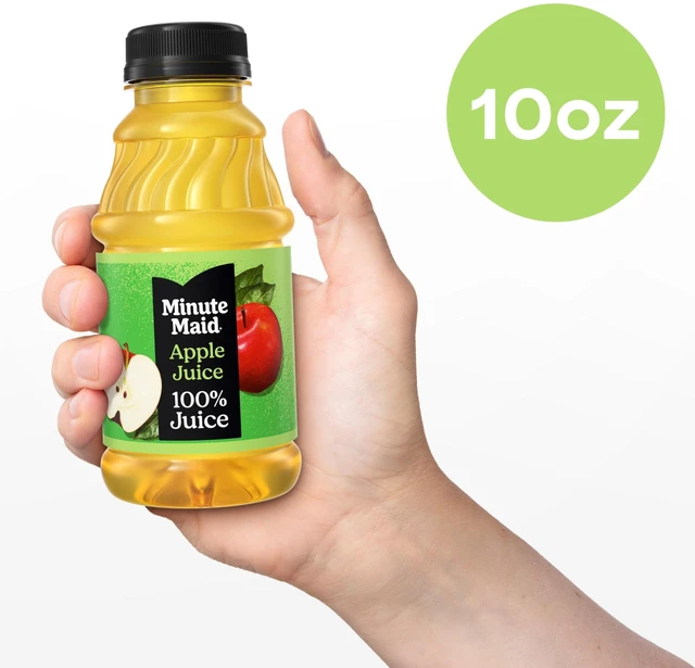 Alt view image 5 of 7 - Minute Maid Apple Juice Bottles, 10 fl oz, 6 Pack