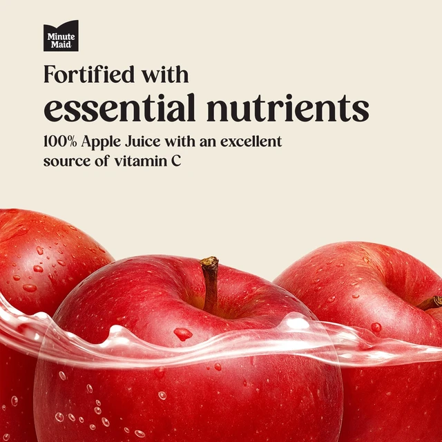 Alt view image 4 of 7 - Minute Maid Apple Juice Bottles, 10 fl oz, 6 Pack