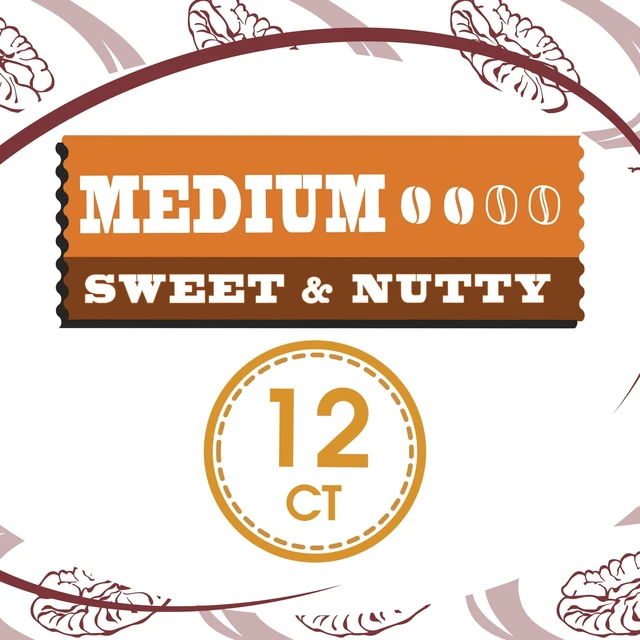 Alt view image 4 of 7 - Great Value Caramel Pecan Medium Roast Coffee Pods, 12 Ct