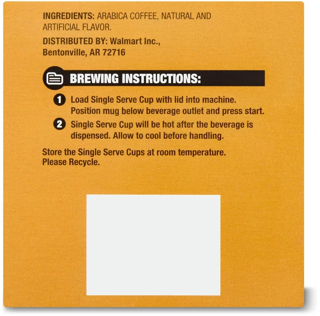 Alt view image 7 of 7 - Great Value Caramel Pecan Medium Roast Coffee Pods, 12 Ct