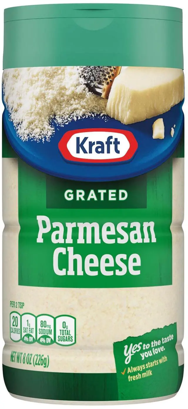 Main image of Kraft Natural Grated Parmesan Cheese Shaker, 8 oz Bottle