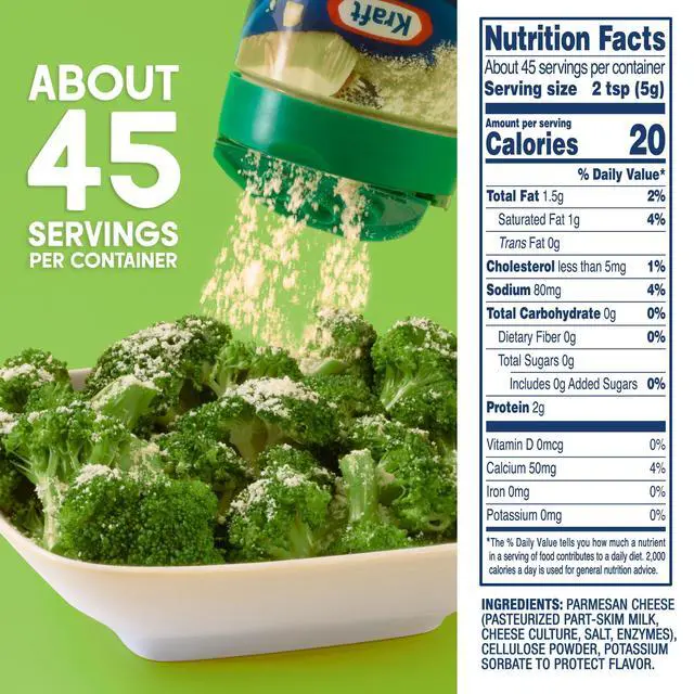 Alt view image 6 of 7 - Kraft Natural Grated Parmesan Cheese Shaker, 8 oz Bottle
