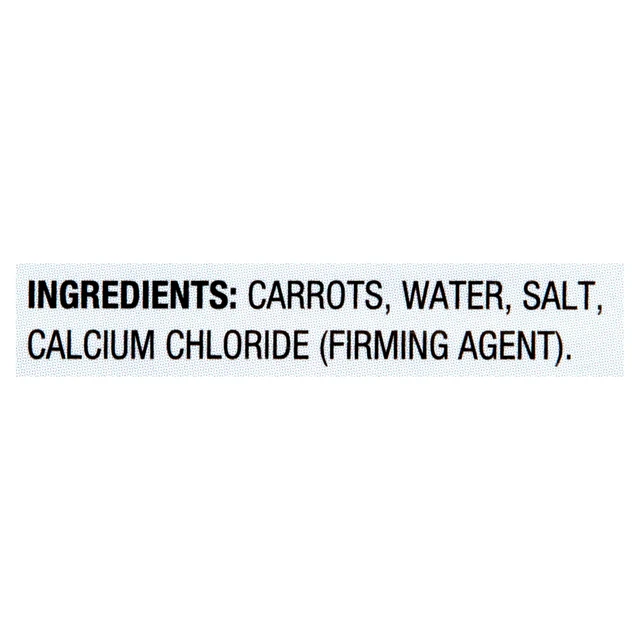 Alt view image 3 of 7 - (6 pack) Great Value Sliced Carrots, 14.5 oz Can