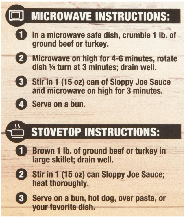 Alt view image 2 of 7 - (6 pack) Great Value Sloppy Joe Sauce, 15 oz