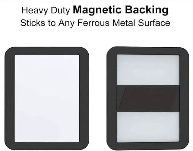 Alt view image 4 of 7 - Magnetic Locker Mirror,Small Mirror for Locker - 5" x 7" Iocker Mirror Magnetic - Magnet Mirror for School Locker, Bathroom, Workshop Toolbox, Office Cabinet,Mirror Locker Accessories,Black