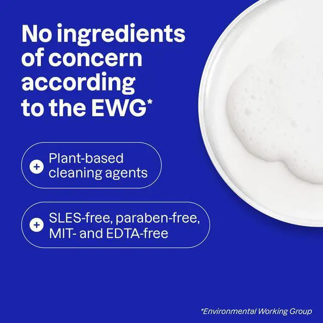 Alt view image 6 of 6 - ATTITUDE Wildflowers Scent Dish Soap, EWG Verified, Plant-Based & Vegan, Naturally Derived, 23.7 Fl Oz