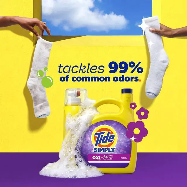 Alt view image 7 of 7 - Tide Simply All-In-One Liquid Laundry Detergent, Berry Blossom Scent, 89Loads, 112fl oz