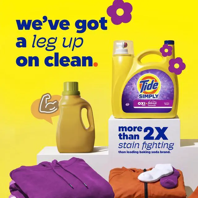 Alt view image 5 of 7 - Tide Simply All-In-One Liquid Laundry Detergent, Berry Blossom Scent, 89Loads, 112fl oz