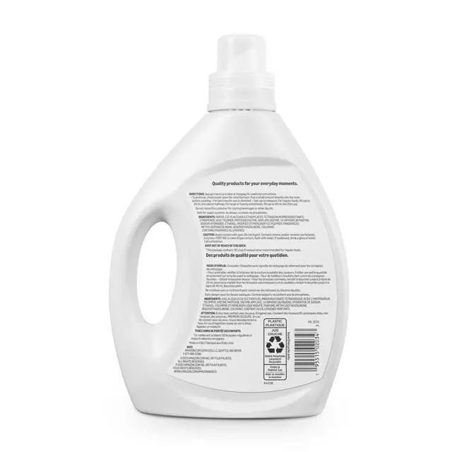 Alt view image 6 of 6 - Amazon Basics Concentrated Liquid Laundry Detergent, Lavender, 110 Loads, 82.5 Fl Oz