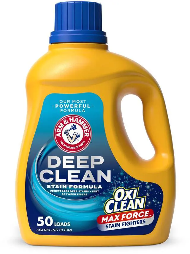 Main image of ARM & HAMMER Deep Clean Stain Formula OxiClean Max Force Laundry Detergent