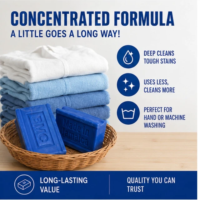 Alt view image 5 of 7 - Blue Mountain Country Blue Laundry Soap 3-Pack (4.23oz Each) Concentrated Formula Brightens and Whitens without Bleach Cleaner and Fresher Laundry