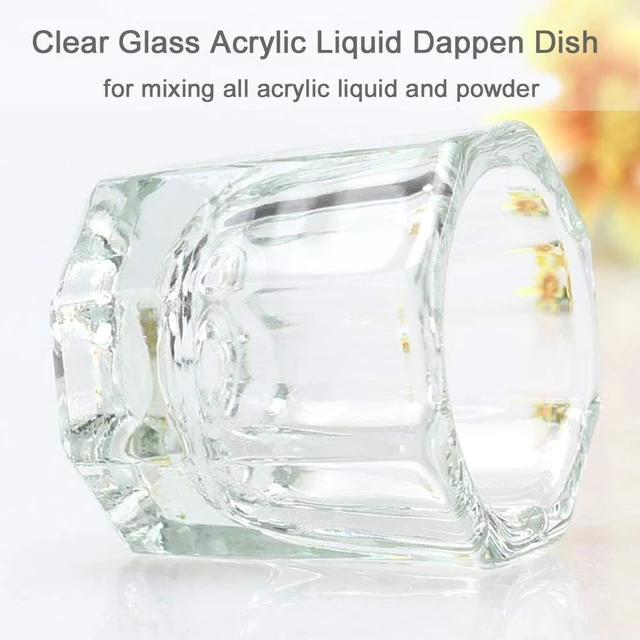 Alt view image 5 of 7 - Bulex Small Dappen Dish Clear Glass 2 Pack for Nails
