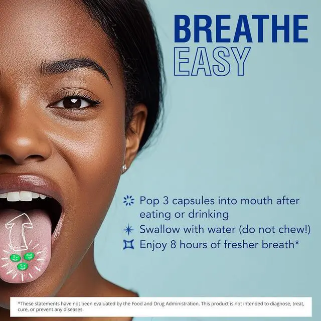 Alt view image 2 of 6 - Beyond Breath Breath Freshening Capsules, Freshens from Source, 50 Count