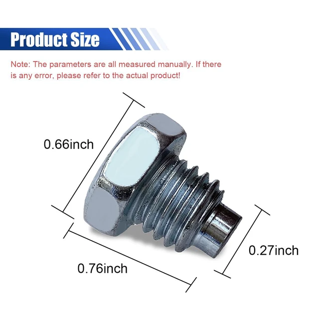 Alt view image 5 of 6 - Smilfuy 2PCS 3Ton 4Ton Horizontal Car Floor Jack Handle Bolts