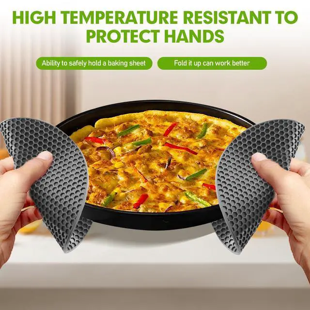 Alt view image 4 of 6 - Silicone Trivets 4PCS, Food-Grade Silicone, BPA Free