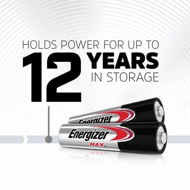 Alt view image 3 of 6 - Energizer MAX AAA Alkaline Batteries (4 Pack)