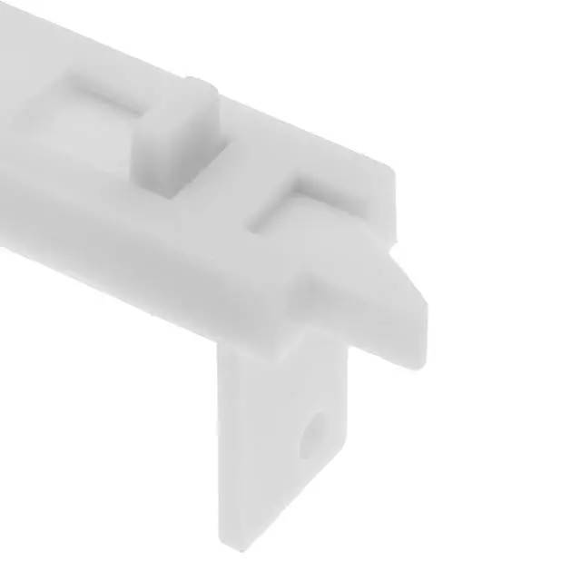 Alt view image 3 of 6 - Prime-Line F 2642 Vinyl Spring-Loaded Replacement Window Tilt Latch, 1-11/16" Hole Center, White, 1 Pair