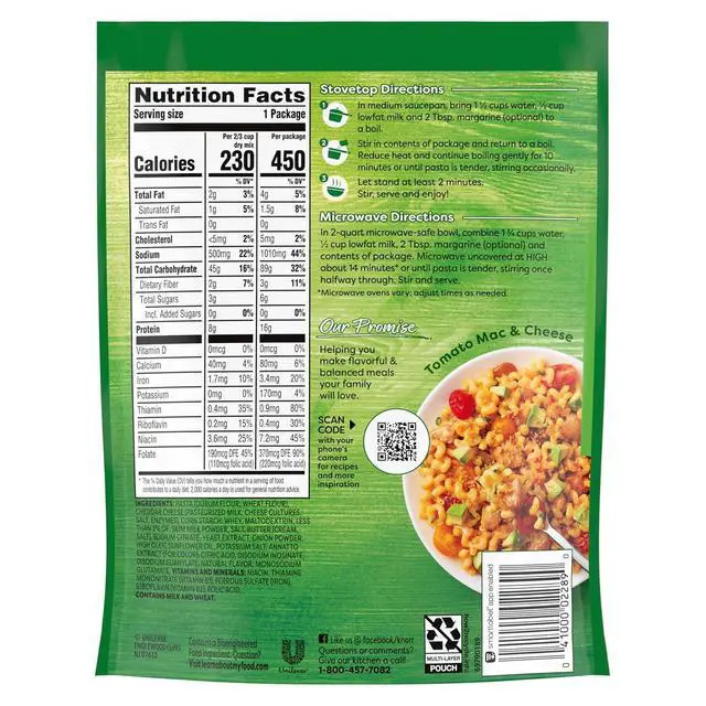 Alt view image 5 of 6 - Knorr Cheesy Cheddar Rotini Pasta Sides 4.3 oz, 1PK