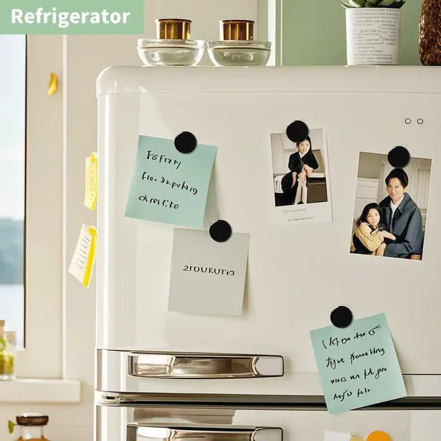 Alt view image 3 of 7 - 20Pcs Small Round Heavy Duty Fridge Magnets for Whiteboard Classroom Use