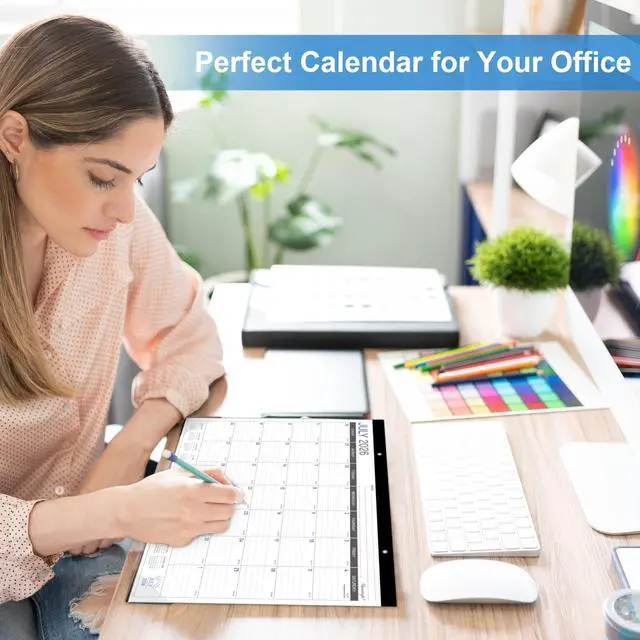 Alt view image 5 of 7 - 2027 Desk/Wall Calendar, Jul 2026 - Dec 2027, 14.6" x 11.5"