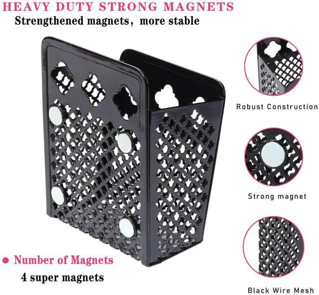 Alt view image 3 of 6 - Magnetic Pencil Holder and Locker Organizer