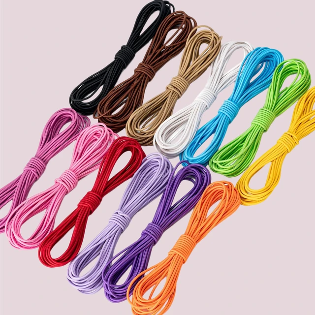 Alt view image 6 of 7 - Heavy Duty Elastic Bungee Cord, 1/8" x 50', Black