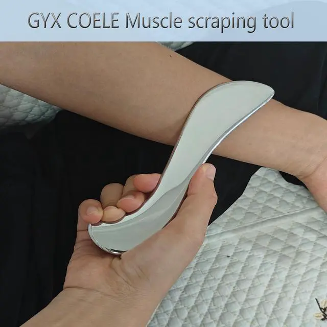 Alt view image 3 of 6 - 304 Stainless Steel IASTM Gua Sha Scraping Massage Tool for Soft Tissue Mobilization S1