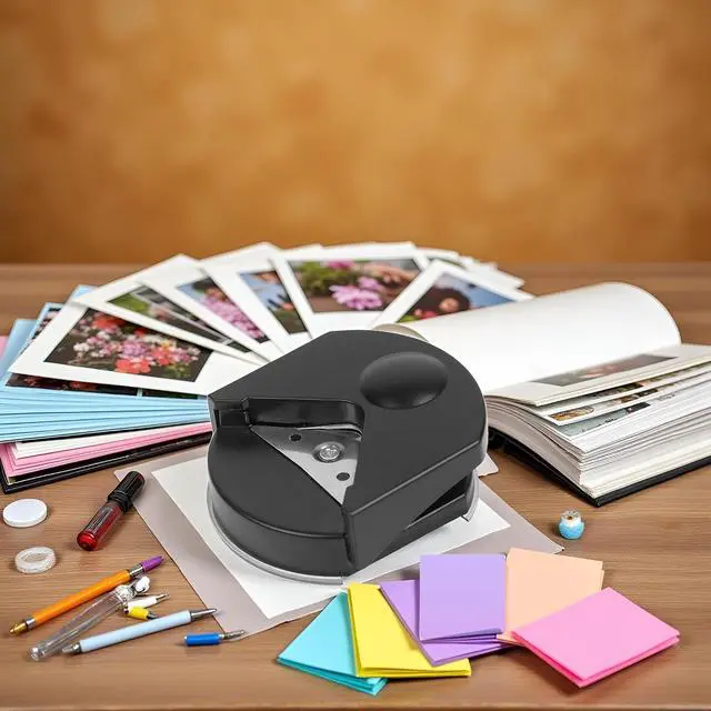 Alt view image 3 of 6 - Corner Round Cutter Tool for Paper Crafts, Card Making, Scrapbooking, Edge Shaping, and Punching, Black