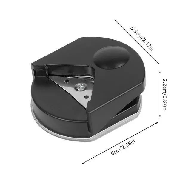 Alt view image 5 of 6 - Corner Round Cutter Tool for Paper Crafts, Card Making, Scrapbooking, Edge Shaping, and Punching, Black