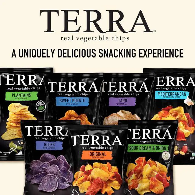 Alt view image 6 of 7 - Terra Plantains Real Sea Salt Vegetable Chips 5oz