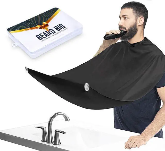 Main image of Beard Bib Non-Stick Beard Cape Grooming Cloth for Men Shaving and Trimming