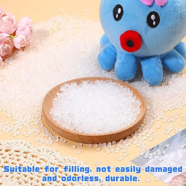 Alt view image 2 of 6 - FTEVEN 50g/1.76oz Poly Pellets Weighted Stuffing Beads