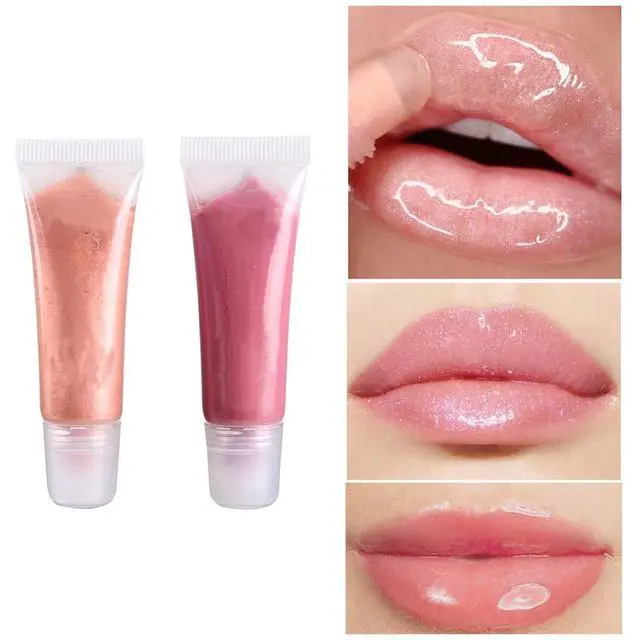 Alt view image 4 of 7 - Quacc 6 PCS Empty Lip Gloss Tubes 8ml Clear Soft Mini Cosmetic Containers Refillable Lip Balm Squeeze Tube for DIY Makeup Travel Toiletries