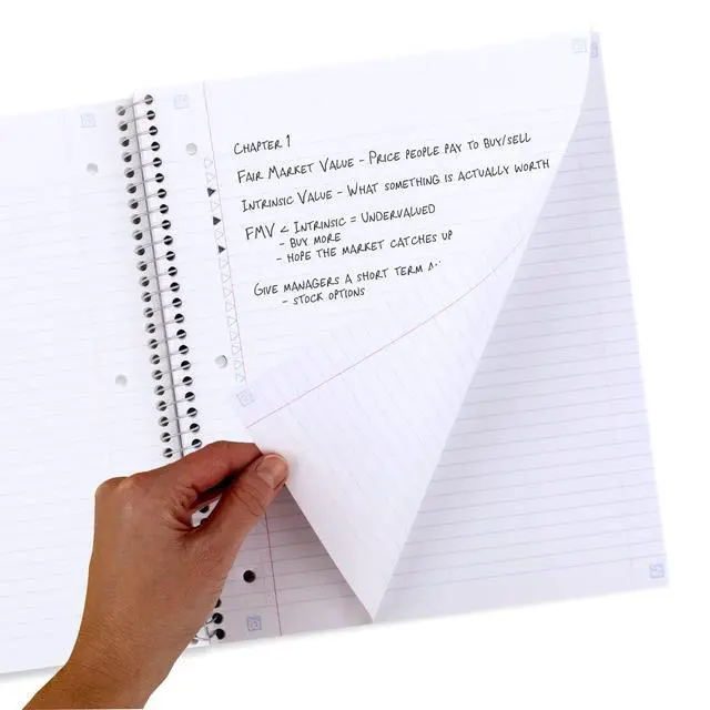 Alt view image 4 of 7 - Five Star and National Wildlife Federation Spiral Notebook + Study App, 1 Subject, College Ruled Paper, 11" x 8.5", 80 Sheets, Forest Bear, 1 Count (820088FM)