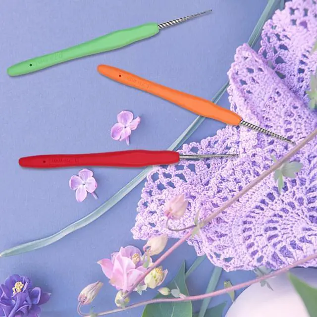 Alt view image 4 of 7 - QLRFFLJOY 1.75mm Crochet Hook Lace Embroidery Thread Knitting Weaving Tool DIY Yarn Needles